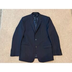 Versace Collection Sport Coat Blazer Jacket Black Size 52 US 42 100% Wool